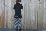 Lil Kids Black Moth Tee Unisex
