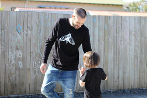 Moth Long Sleeve Tee Unisex