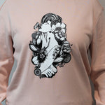Blush Mother Earth Crew Sweater