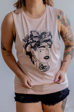 Botanical Beauty Muscle Tee