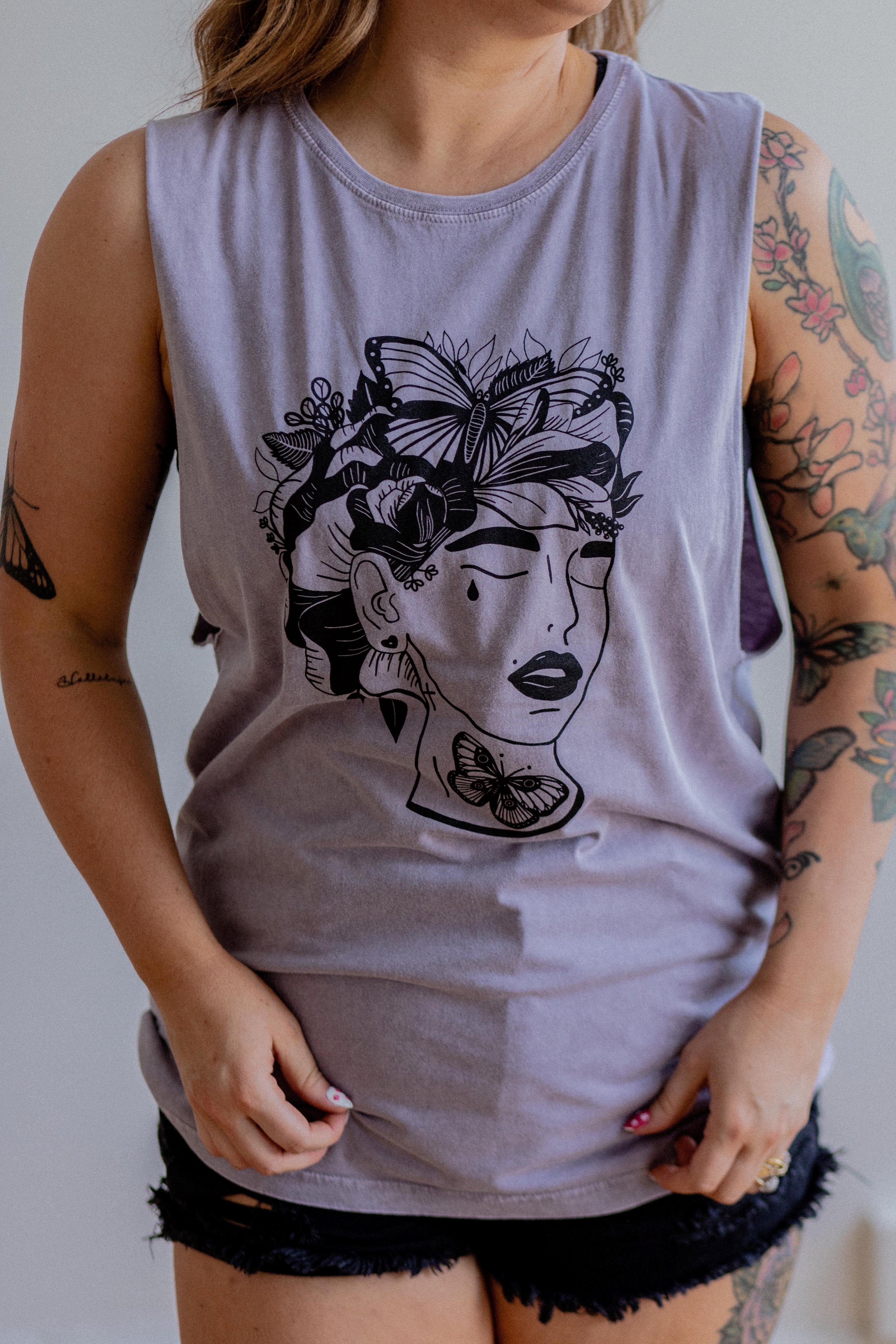 Botanical Beauty Muscle Tee