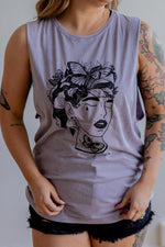 Botanical Beauty Muscle Tee
